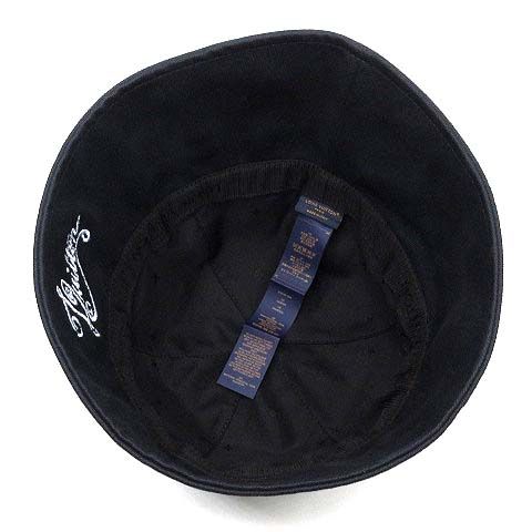 Louis Vuitton 2024aw Sailor Hat 2WAY Bucket Logo Embroidery M7499l Black L