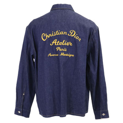 DIOR213d589ay506 Denim Long-sleeved Shirt With