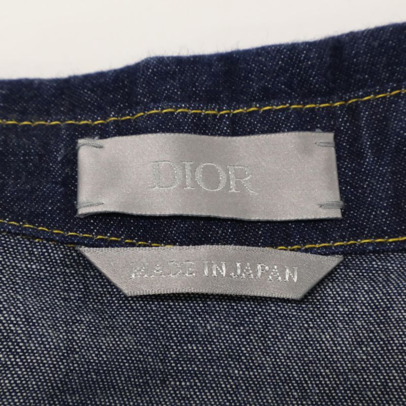 DIOR213d589ay506 Denim Long-sleeved Shirt With