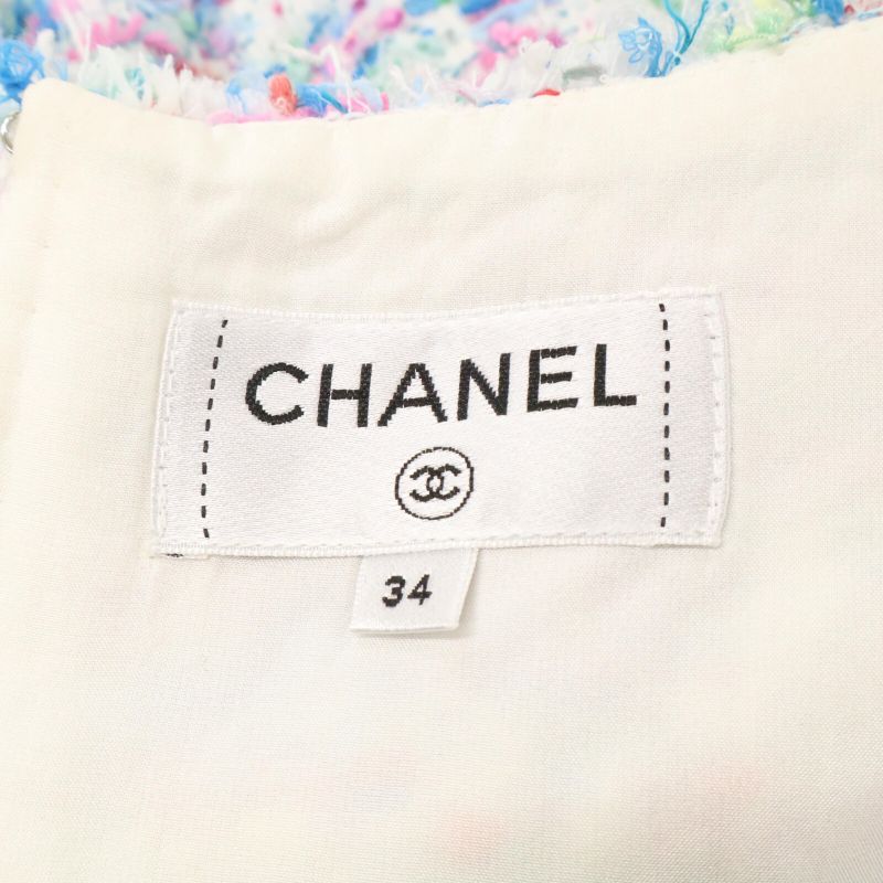 Chanel [official In Japan] P61272v46656 Tweed 34