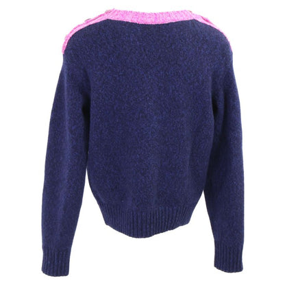 ChanelP73911k10586 Coco Mark 100% Cashmere Knit Sweater 36