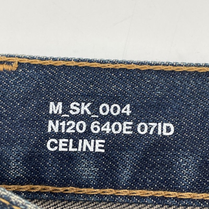 Celine Indigo M_sk_004 Stretch Straight Denim 27