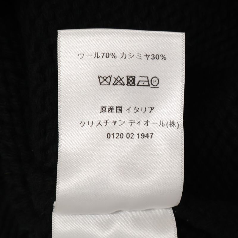 Christian DIOR154t39am110 Rabbit Cashmere X Wool Knit I:38