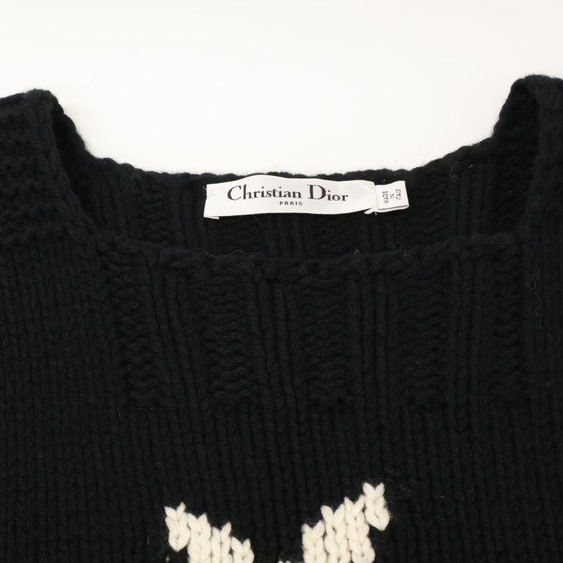 Christian DIOR154t39am110 Rabbit Cashmere X Wool Knit I:38