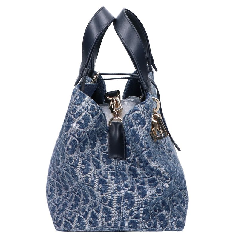 DIOR M2821odce_m49e Denim Oblique Toujours Medium