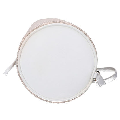 Hermes Toile Ashe Sac Marine Recife PM One Shoulder Drawstring Ring