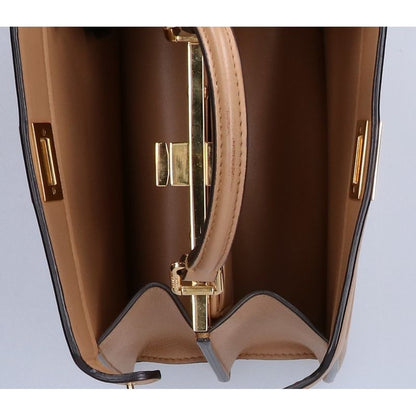 Fendi 8bn335 Peekaboo Iseeu Petite Peekaboo Petite Nappa Leather 2way Handbag