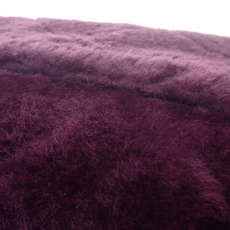 Chanel Sheer Ring Flap Bag As3354b08467 Shoulder Bag Lambskin Shearling  Purple