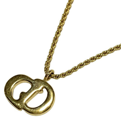 Dior/christian Dior Necklace - Gold CD Motif