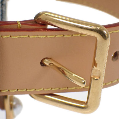 Louis Vuitton Rocker Top Kit N40753 Handbag Damier Denim Leather Blue Gold