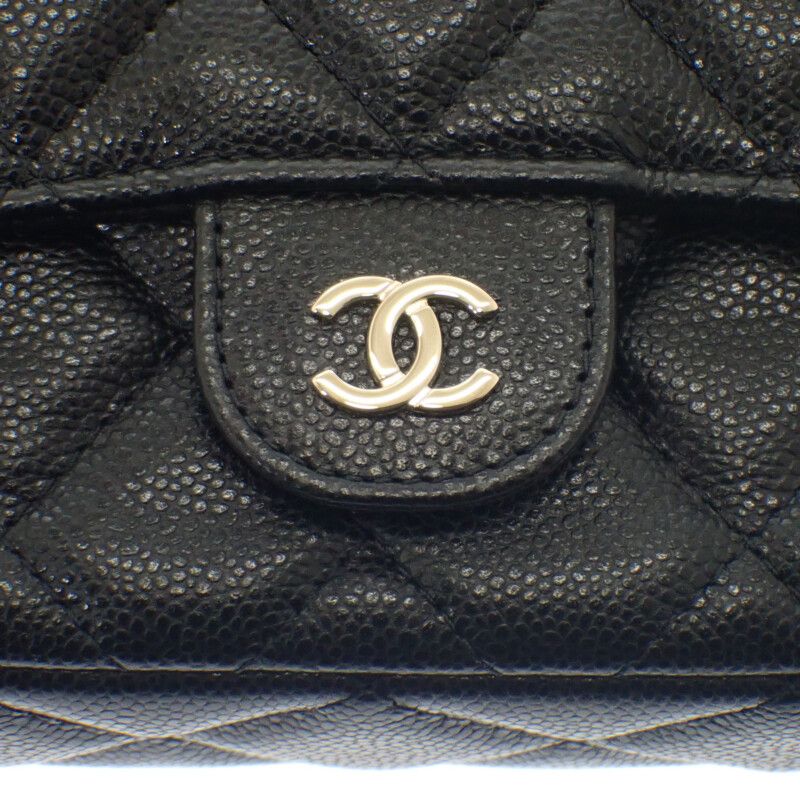 Chanel Flap Phone Case Ap2096_b10583_c3906 Shoulder Bag Calf Black Gold
