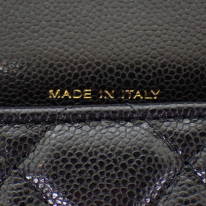 Chanel Flap Phone Case Ap2096_b10583_c3906 Shoulder Bag Calf Black Gold