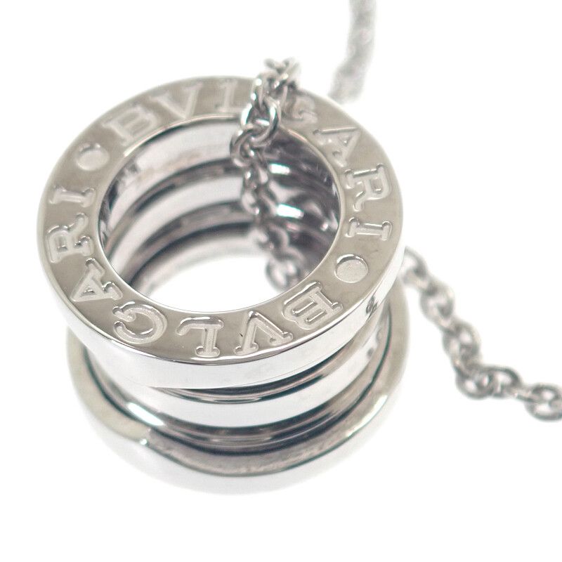 Bulgari Bvlgari B-zero1 352815 Necklace 18kwhite Gold Ladies [A Rank