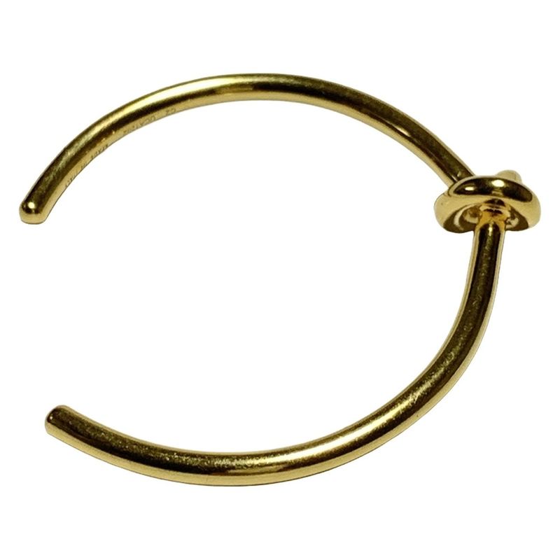 Celine Bangle Knot Extra Thin Bracelet 46p466bra.35or Gold Size: C2 (under