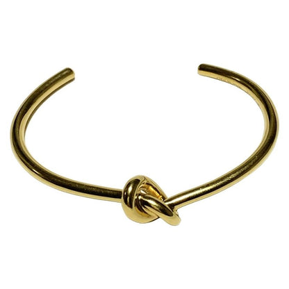 Celine Bangle Knot Extra Thin Bracelet 46p466bra.35or Gold Size: C2 (under