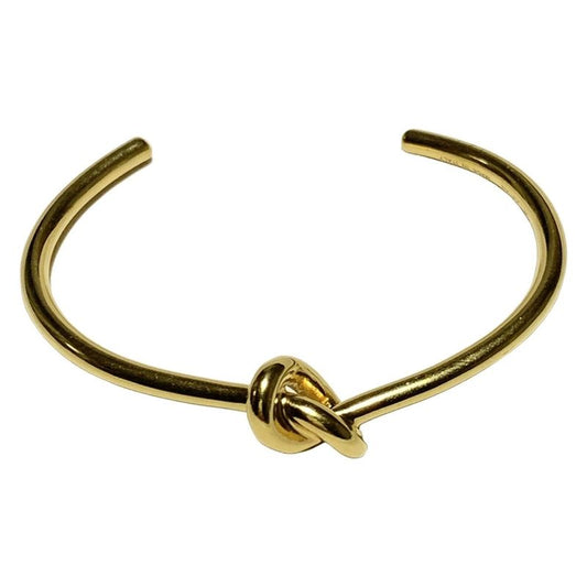 Celine Bangle Knot Extra Thin Bracelet 46p466bra.35or Gold Size: C2 (under