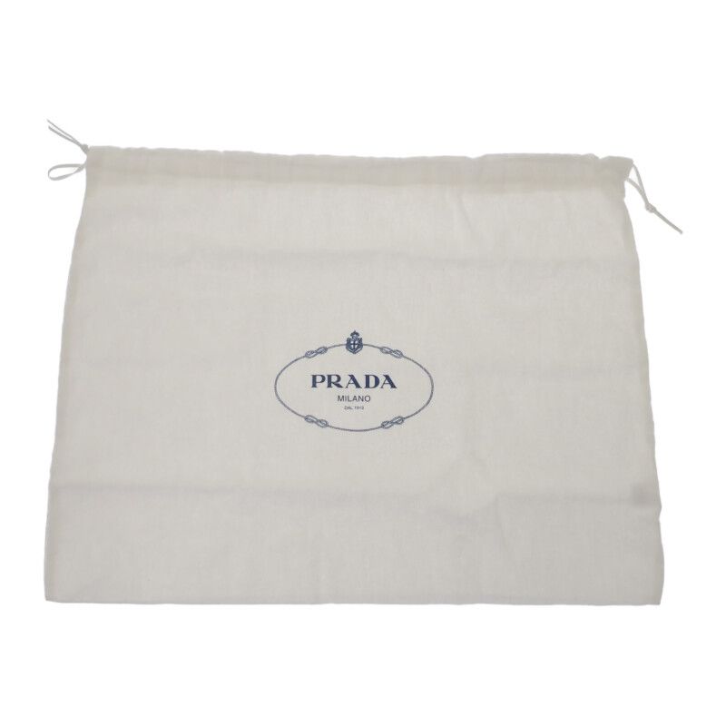 Prada Duet Bucket Bag 1bh038 2WAY Bag Handbag Shoulder Bag Nylon Leather Gray