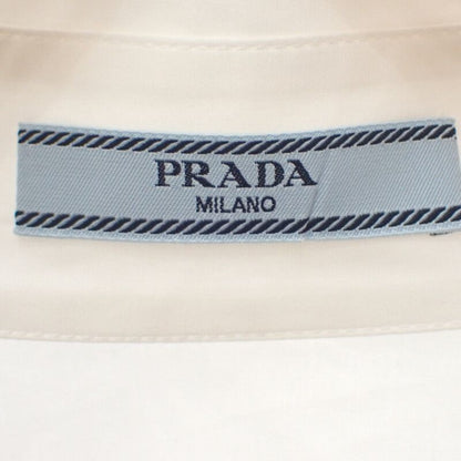 Prada Re-nylon Cotton Shirt 38 P415fs2121yy2 Long Sleeve Shirt Cotton Recycled