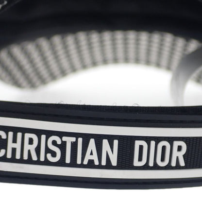 Christian DIOR Baseball Staggered 25pdp922i120 Cap Wool Nylon Silk Black White