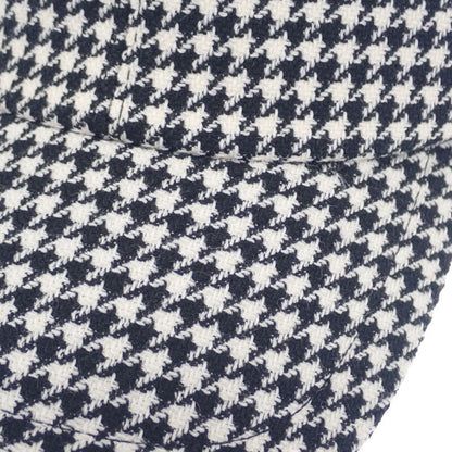 Christian DIOR Baseball Staggered 25pdp922i120 Cap Wool Nylon Silk Black White