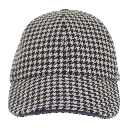 Christian DIOR Baseball Staggered 25pdp922i120 Cap Wool Nylon Silk Black White