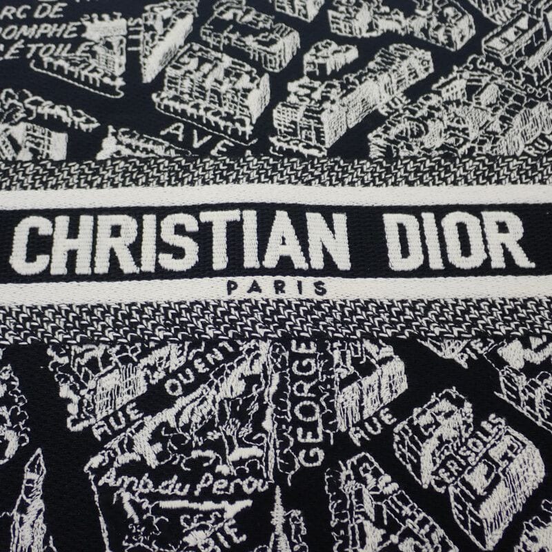 Dior Placemat Hyo04sppp0u_c900 Lunchmat Cotton Black Women's Plain De Paris