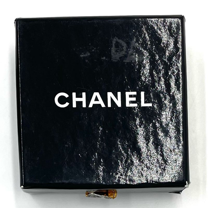 Chanel Earrings Ladies Chain Design Round Coco Mark Coco Accessories Chanel GP