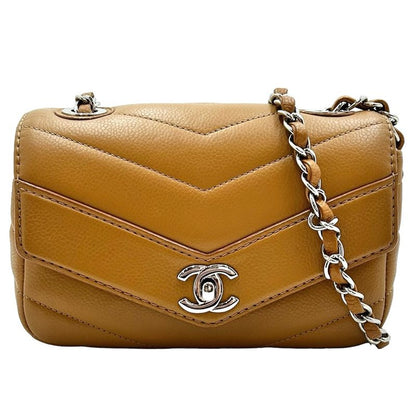 Chanel Chevron V-Stitch Chain Shoulder Bag, Shoulder Bag Crossbody 