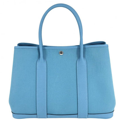 Hermes Handbag Women's Garden Party PM Tote Bag Hermes D Engraved Negonda Toile