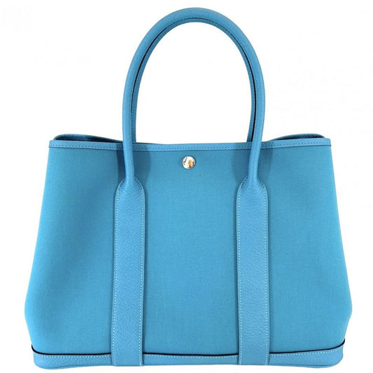 Hermes Handbag Women's Garden Party PM Tote Bag Hermes D Engraved Negonda Toile