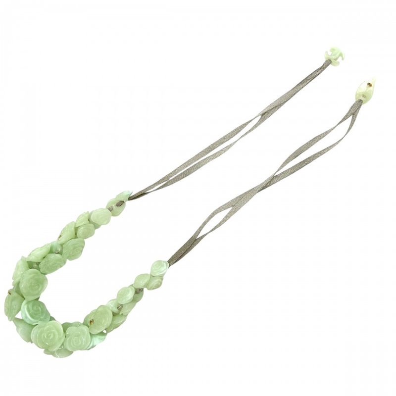 Chanel Necklace Ladies Coco Mark Coco Camellia Flower Motif Flower Accessories