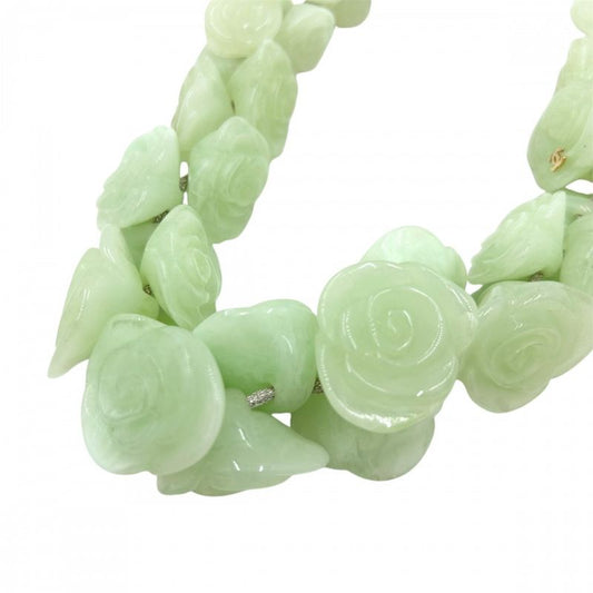 Chanel Necklace Ladies Coco Mark Coco Camellia Flower Motif Flower Accessories