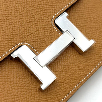 Hermes Bifold Wallet Women Constance Slim Wallet Compact Wallet H Logo Hermes B