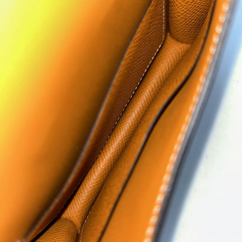 Hermes Bifold Wallet Women Constance Slim Wallet Compact Wallet H Logo Hermes B