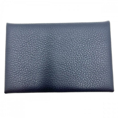 Hermes Coin Case Unisex Calvi Coin Purse Card Case Small Men's Women's Unisex