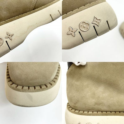 Louis Vuitton Boots Men's Square Line Ankle Boots Monogram Short Boots Shoes 6