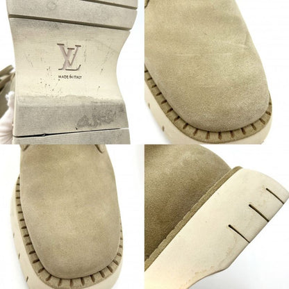 Louis Vuitton Boots Men's Square Line Ankle Boots Monogram Short Boots Shoes 6