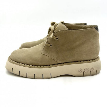 Louis Vuitton Boots Square Line Ankle Monogram Short Shoes 6