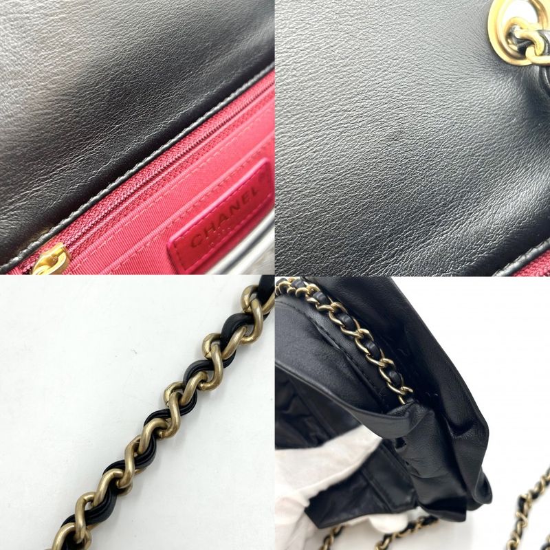 Chanel Shoulder Bag Women Mini Matelasse Chain Crossbody Coco Mark Coco Bag