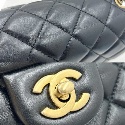Chanel Shoulder Bag Women Mini Matelasse Chain Crossbody Coco Mark Coco Bag