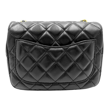 Chanel Shoulder Bag Women Mini Matelasse Chain Crossbody Coco Mark Coco Bag