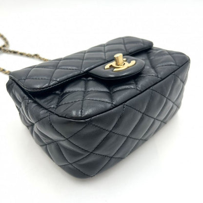 Chanel Shoulder Bag Women Mini Matelasse Chain Crossbody Coco Mark Coco Bag
