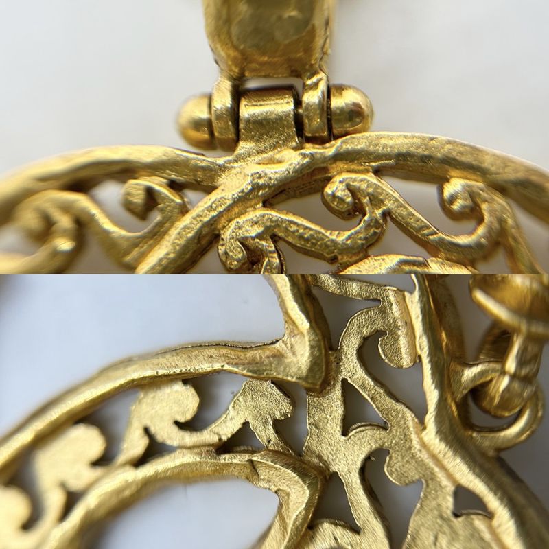 Chanel Necklace Women's Coco Mark Long Necklace Swing Accessory Coco Vintage