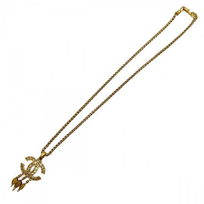 Chanel Necklace Women's Coco Mark Long Necklace Swing Accessory Coco Vintage