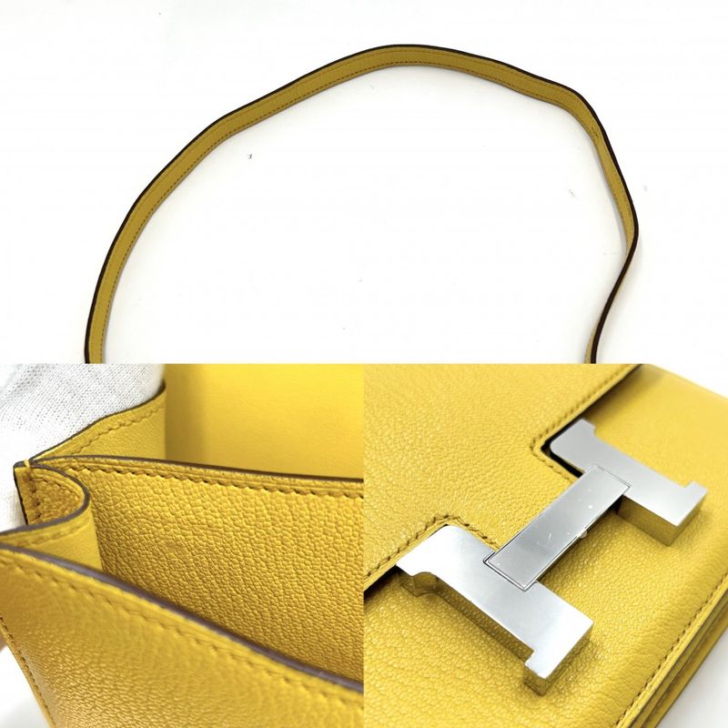 Hermes Shoulder Bag Women Constance 3 Mini Pochette Shoulder Crossbody Leather