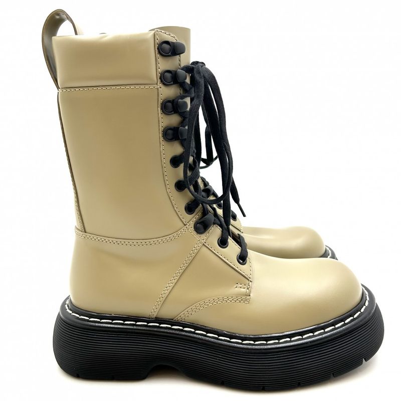 Bottega Veneta Boots Women's Fashion Item Lace-up Shoes Size 36 Approx 23cm