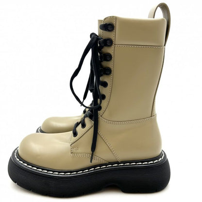 Bottega Veneta Boots Women's Fashion Item Lace-up Shoes Size 36 Approx 23cm