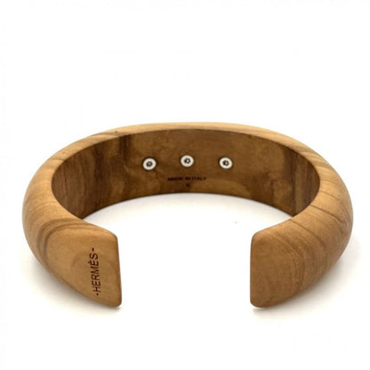 Hermes Bangle Women's Collierd Chien Bracelet Accessories Small Hermes Wood