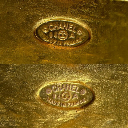 Chanel Earring Ladies Coco Mark Accessories Coco Fringe Vintage Gold Chanel GP