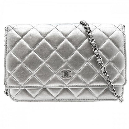 Chanel Matelasse Chain Wallet Mini Shoulder Bag with Coco Mark